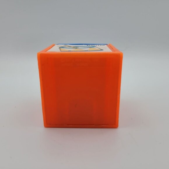 1972 Mattel Alphabet Pop Up Block Toy Plastic Vintage Letter Dog Learn School - Picture 4 of 6